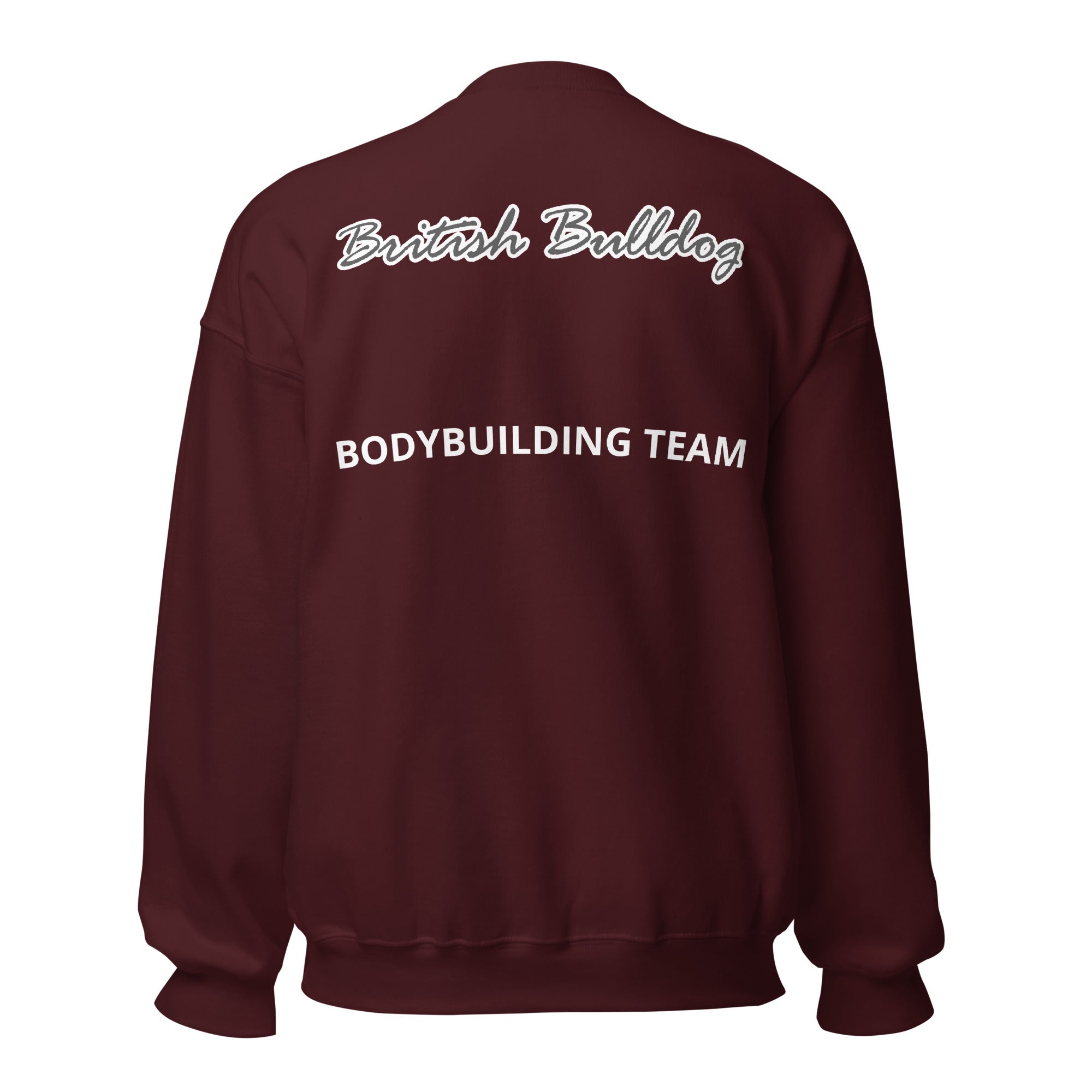 British Bulldog Bodybuilding Unisex Sweatshirt