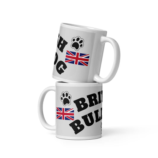 British Bulldog Glossy mug